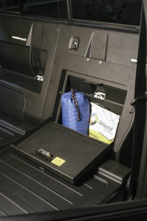 Toyota Tacoma Cubby Cover - Rear - Tuffy Products - Locking Lid - Black - `05-`22